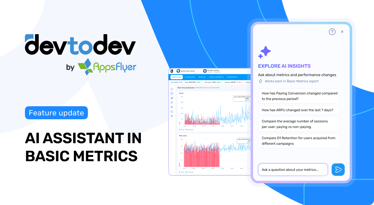 devtodev | AI Assistant in Basic Metrics: Build Analytics Reports ...